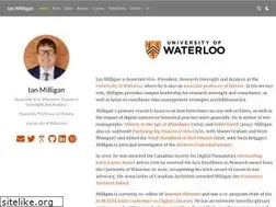 Sites similar to ianmilligan.ca