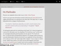 Sites similar to ianrogers.uk