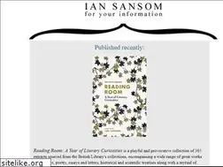 Sites similar to iansansom.net