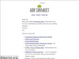 Sites similar to ianshoales.com