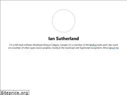 Sites similar to iansutherland.ca