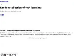 Sites similar to ianunruh.com