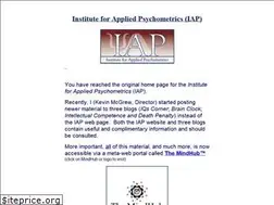 Sites similar to iapsych.com