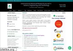 Sites similar to iarjset.com