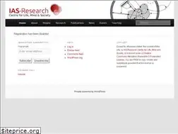 Sites similar to ias-research.net