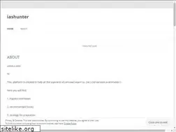Sites similar to iashunter.wordpress.com