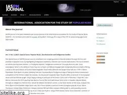 Sites similar to iaspmjournal.net
