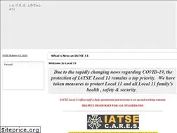Sites similar to iatse11.org