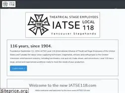 Sites similar to iatse118.com