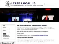 Sites similar to iatse13.org
