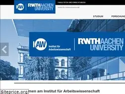 Sites similar to iaw-aachen.de