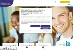 Sites similar to ib-hochschule.de