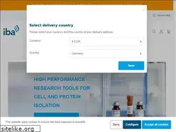 Sites similar to iba-lifesciences.com