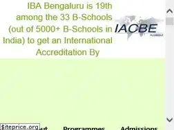 Sites similar to iba.ac.in