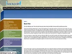 Sites similar to ibackpain.com