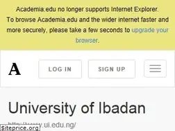 Sites similar to ibadan.academia.edu