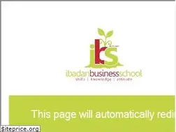 Sites similar to ibadanbusinessschool.com