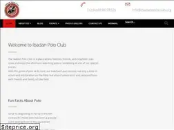 Sites similar to ibadanpoloclub.org