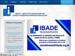 Sites similar to ibade.org.br