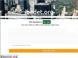 Sites similar to ibadet.org