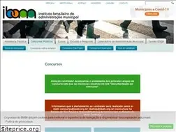 Sites similar to ibam-concursos.org.br