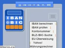 Sites similar to iban-rechner.de