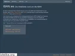 Sites similar to iban.ws