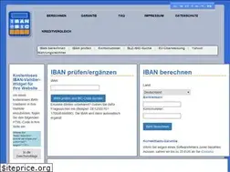 Sites similar to ibanrechner.de