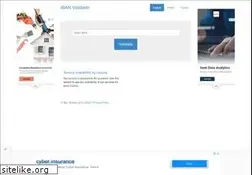 Sites similar to ibanvalidator.com