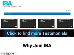 Sites similar to ibatraining.in