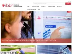 Sites similar to ibbf.berlin