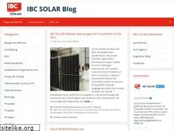 Sites similar to ibc-blog.de