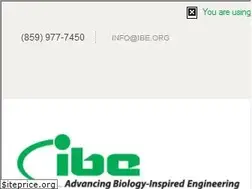 Sites similar to ibe.org