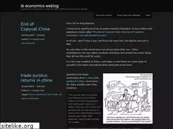 Sites similar to ibeconomics.wordpress.com