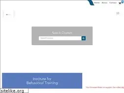 Sites similar to ibehavioraltraining.com