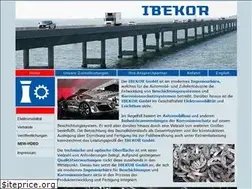 Sites similar to ibekor.de