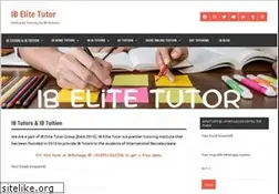 Sites similar to ibelitetutor.com
