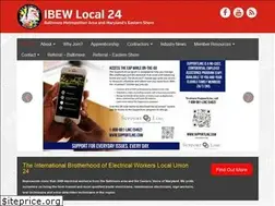 Sites similar to ibewlocal24.org