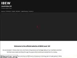 Sites similar to ibewlocal241.com