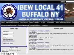 Sites similar to ibewlocal41.com