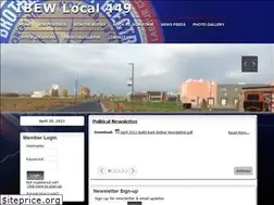 Sites similar to ibewlocal449.org