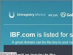 Sites similar to ibf.com