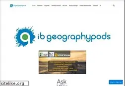 Sites similar to ibgeographypods.org