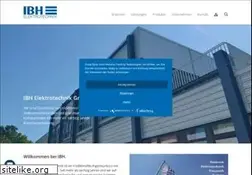 Sites similar to ibh-elektrotechnik.de