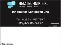 Sites similar to ibheiztechnik.de