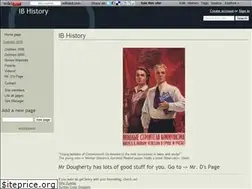 Sites similar to ibhistory.wikidot.com