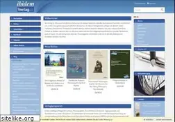 Sites similar to ibidem.de
