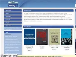 Sites similar to ibidem.eu