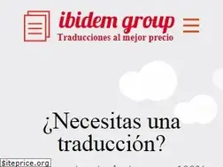 Sites similar to ibidemgroup.com