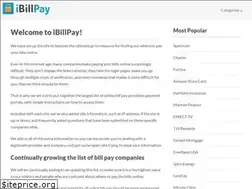 Sites similar to ibillpayonline.com